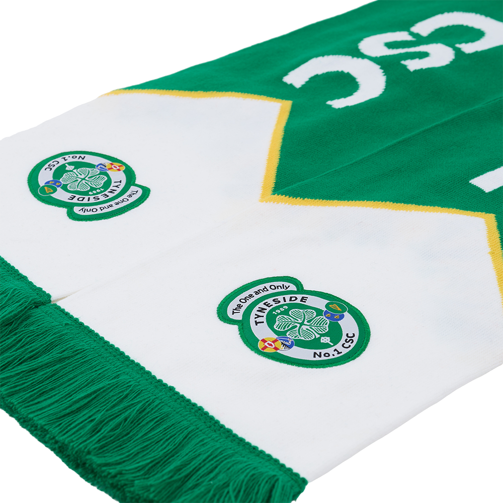 Custom HD Deluxe Scarf with woven badges