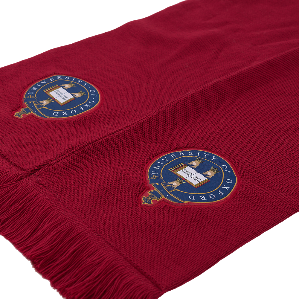 Custom HD Deluxe Scarf with woven badges