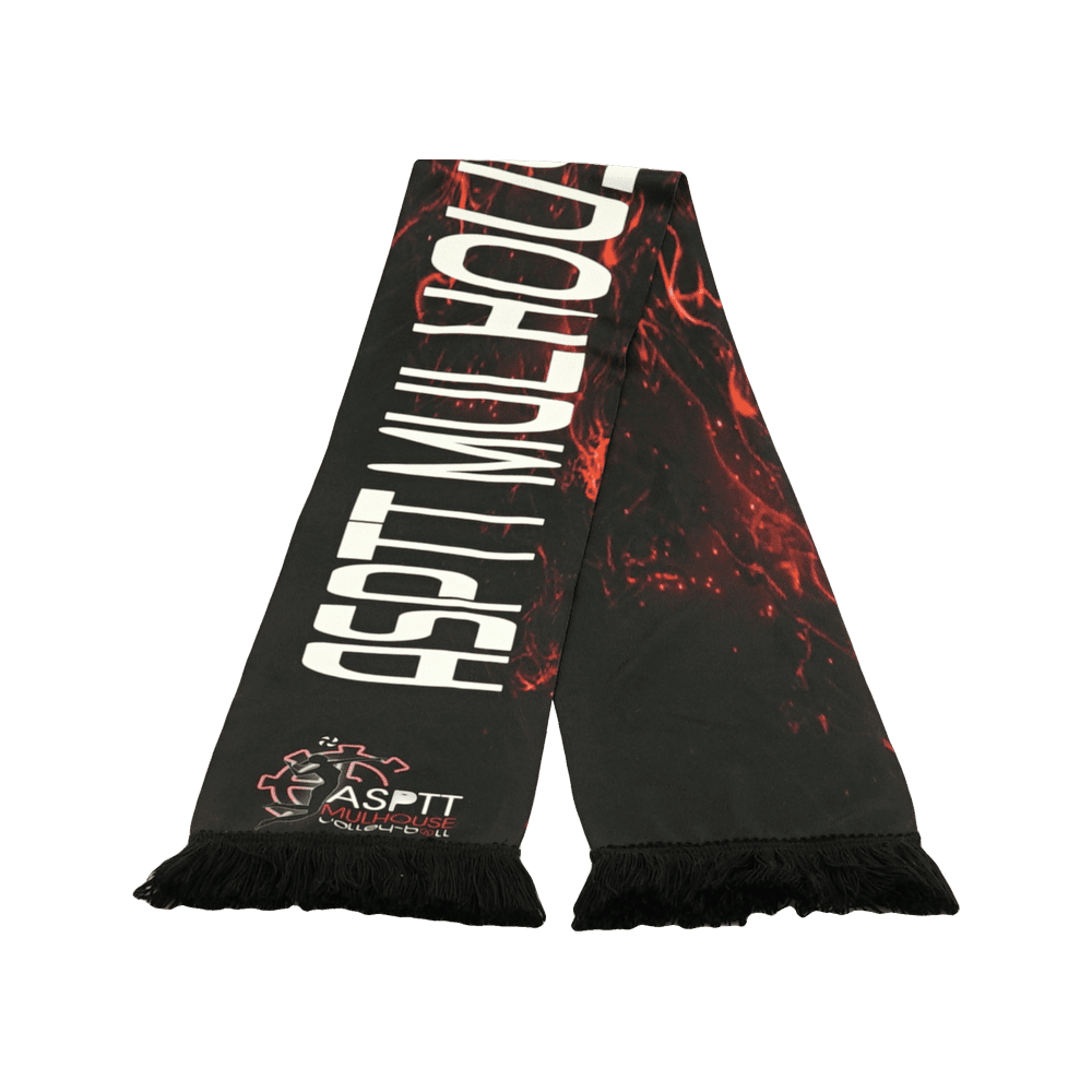 Personalised football scarves