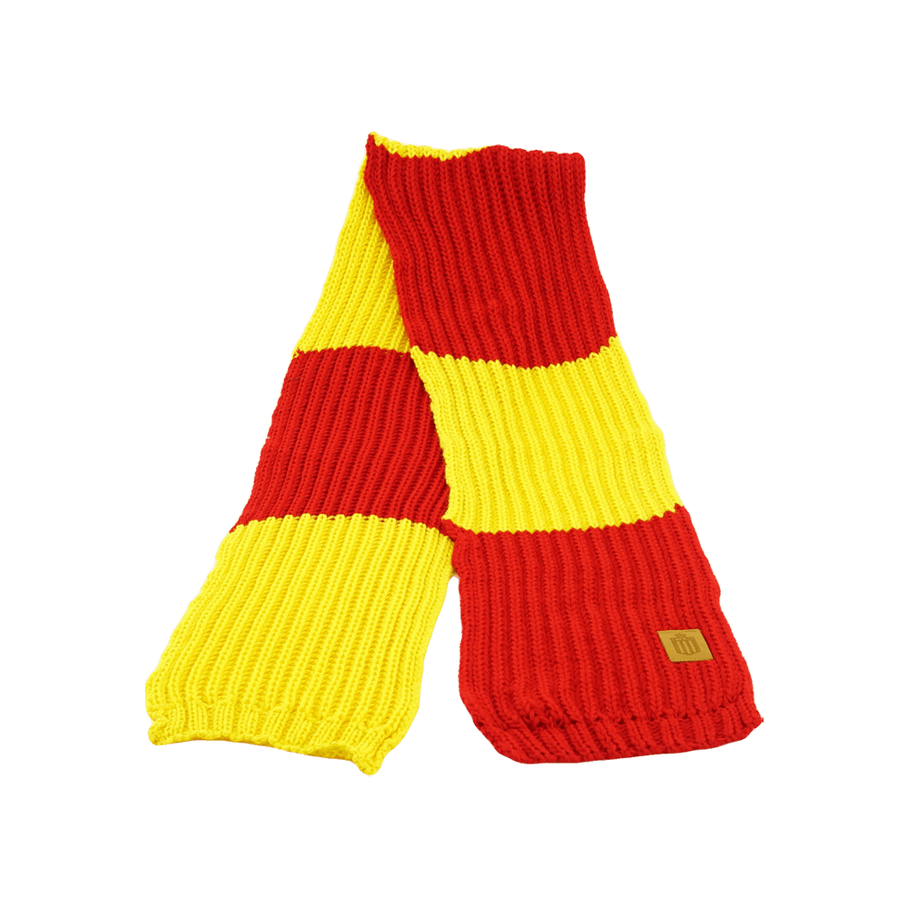 Custom retro knitted scarf