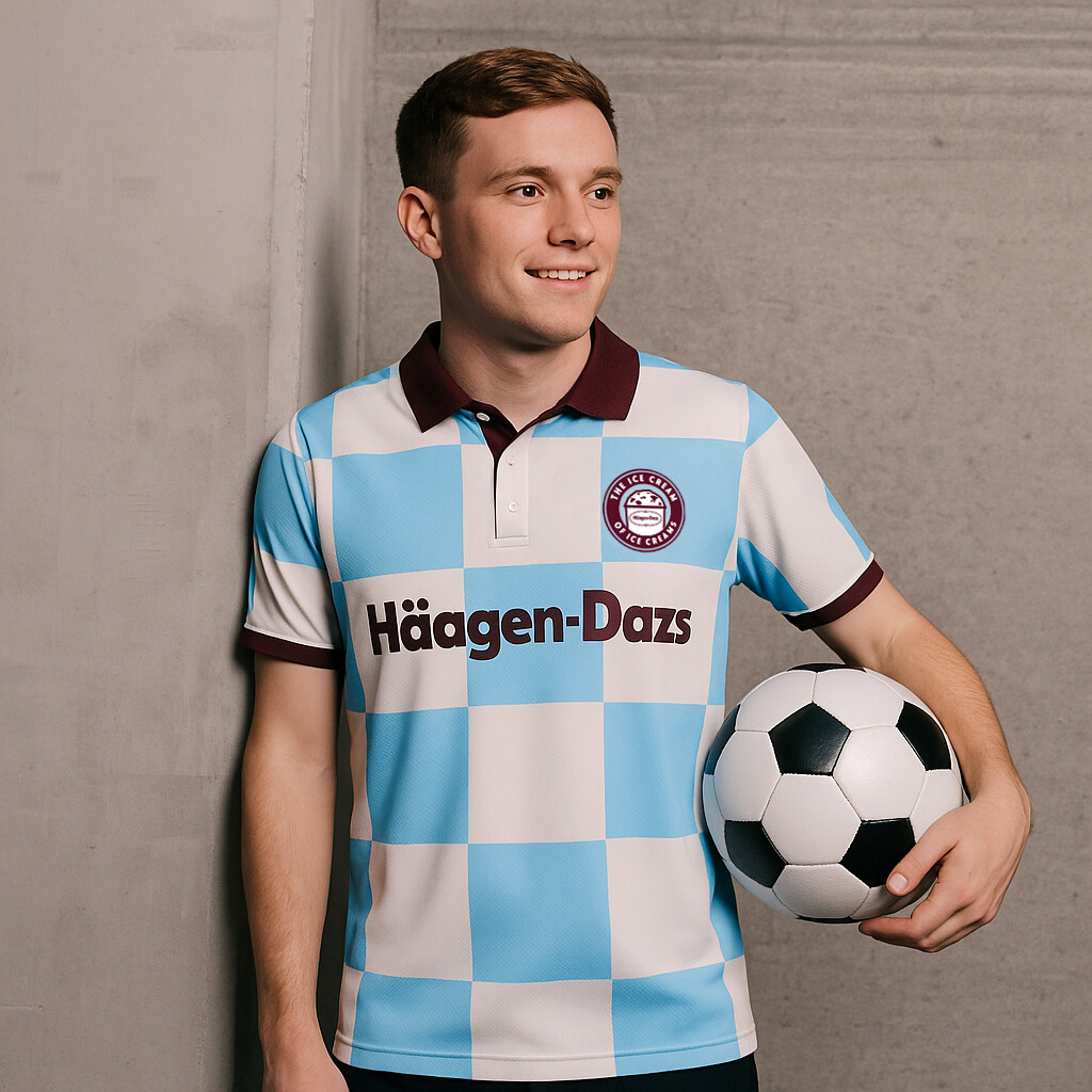 Home - - Need custom sports merchandise or teamwear? Our team of real designers will turn your idea into a unique, professional design—completely free. Whether it’s for a sports team, club, or company, we’ll create something that fits your style, from football shirts to scarves and more. - - 13